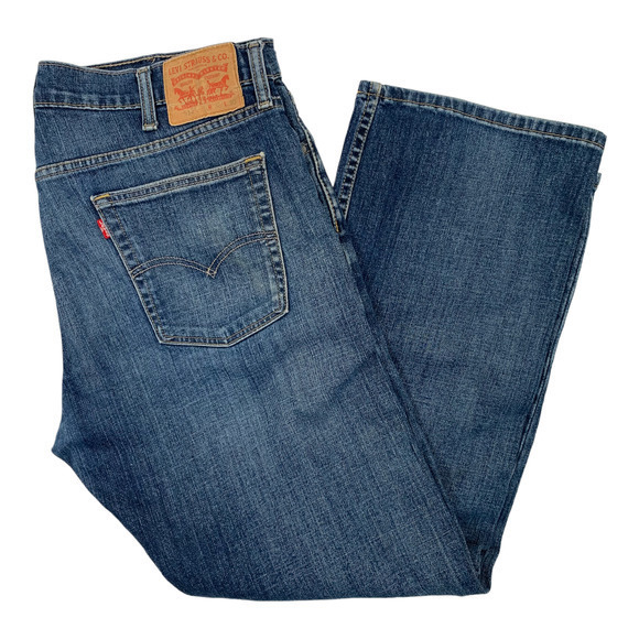 Levis 514 Straight Fit Mens Stonewash Jeans Sz 38 x 30‎ - Picture 1 of 4